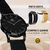 Relógio Feminino Preto Oxford Full Black 40mm Minimalista + Brinde