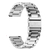 Pulseira De Relógio Aço Inox Prata Silver 22mm Com Engate Rápido