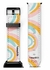 Pulseira Apple Watch de Couro Genuíno Social Duo Be Estampado Arco Iris Compatível Com Apple Watch 38/40/41mm