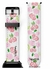 Pulseira Apple Watch de Couro Genuíno Social Duo Be Estampado Floral Compatível Com Apple Watch 38/40/41mm