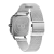 Relógio Feminino Quadrado Square Ford Bays Silver Pulseira Prata Minimalista 40mm Aço Inoxidável banhado a titânio