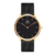 Relógio Bloom Preto Gold Minimalista Masculino 40mm Bewatch Aço Inoxidável banhado a titânio