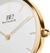 RELÓGIO BEWATCH MINIMALISTA MARROM PULSEIRA DE COURO LEGACY GOLD 40MM + CARTEIRA Aço Inoxidável banhado a titânio