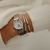 Relógio Feminino Mini Shine Silver 24mm Aço Inoxidável banhado a titânio - comprar online