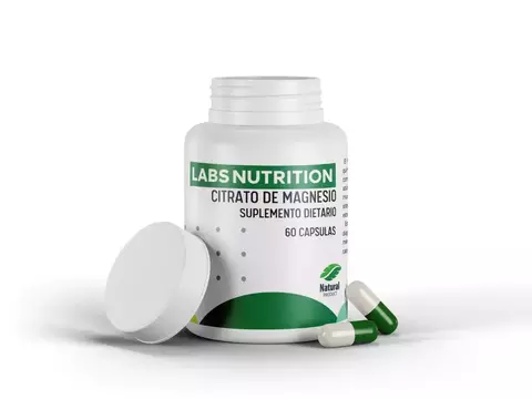 Citrato de Magnesio 400 mg (60 capsulas)