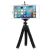 Tripé Portátil Mini Polvo Com Suporte P/ Telefone P/ Selfies
