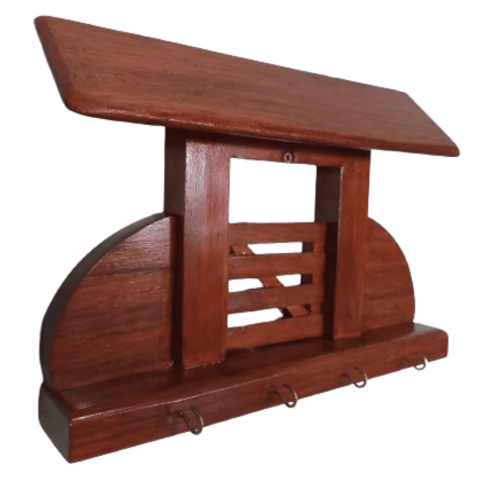 Porta Chaves Casa Parede Decoração Madeira Porteira Fazenda