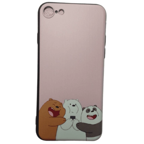 Capinha anti-queda personalizada para Iphone 7 e 8 - Rosa