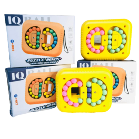 Cubo Fidget Toys Feijão Mágico Brinquedos Girando Quadrado Descompressão