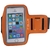Suporte braçadeira para celular, ideal para corrida e academia, com espaço para um smartphone de até 5,5 polegadas.