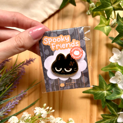 Pin de metal Meow (gatinho) - Halloween - comprar online