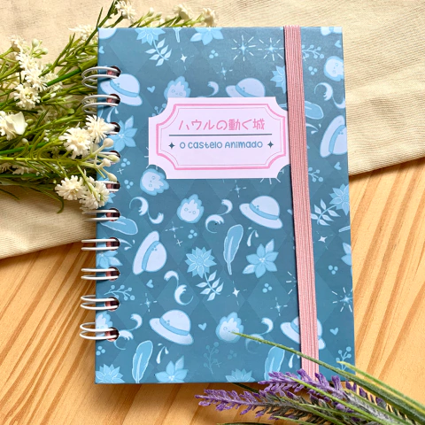 Caderneta A6 | Castelo Animado (Studio Ghibli)