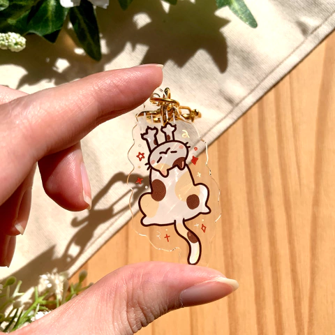 Chaveiro gatinho arranhando - comprar online