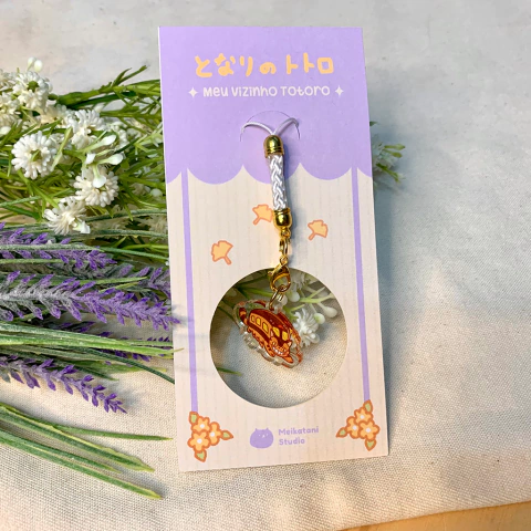 Pingente de celular Nekobasu | Tonari no Totoro - comprar online