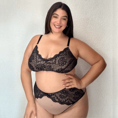 Conjunto Nina Beige y Negro - comprar online