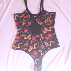 Body Dragon Dorado - Allegra María Lingerie