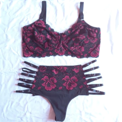 Imagen de Conjunto Flores Rojas