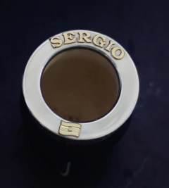 APLIQUE LETRA/NÚMERO BRONCE C/U (LEER DESCRIPCION) - comprar online