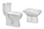 Sanitario De Baño Piazza Amalfi Inodoro, Deposito, Tapa, y Bidet 1 Aguero - Deco Miracema