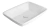 Bacha Baño Apoyar Rectangular Lavatorio Ferrum Milo Lk108-b