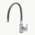 Grifo De Cocina Monocomando Peirano Colors 20-17 Gris Acabado Cromado - comprar online