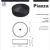Bacha de Apoyar Redonda Piazza 360x150 A524NE - comprar online