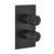 Griferia Ducha Peirano Monocomando Fabric Black 80-200N en internet
