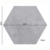 Ceramica Hexagonal Ceral Cimento 20x23 1era calidad - comprar online