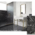 Cerámica Tendenza Anthracite 30x62 1era calidad