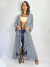 Vestido Kimono Irene - Sumiê Azul - comprar online