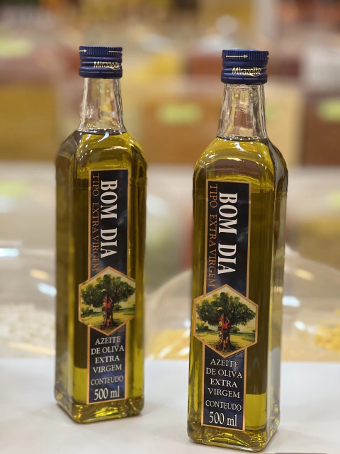 Azeite Bom Dia Extra Virgem Embalagem de Vidro de 500ml