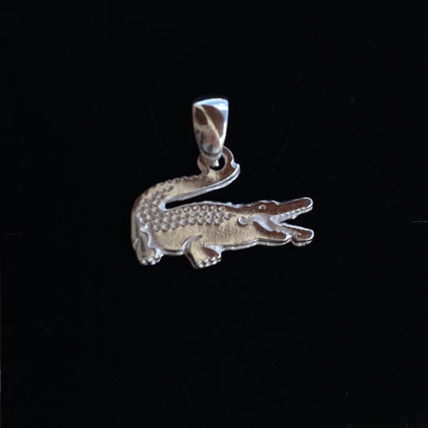 Pingente Crocodilo - Prata 925