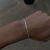 Imagem do Pulseira Elo Duplo 3mm - Prata Italiana