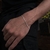 Pulseira Cadeado 3mm - Prata Italiana na internet