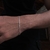 Pulseira Cadeado 3mm - Prata Italiana - Império das Pratas 