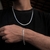 Imagem do Conjunto Grumet 4,5mm - Prata Italiana
