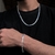 Conjunto Grumet 5mm - Prata Italiana - loja online