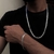 Conjunto Grumet 7mm - Prata Italiana - loja online
