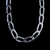 Corrente Cheval Elo Longo 7,5mm - Prata Italiana