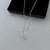 Colar Coração Cores Zirconia Veneziana 45cm - Prata Italiana - comprar online