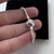 Imagem do Pulseira Life Coração Cravejado - Prata Italiana