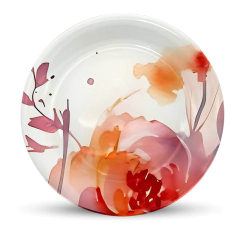 Conjunto de Pratos de Parede Floral em Aquarela - loja online