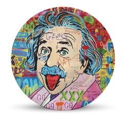 Prato de Parede Einstein Pop Art - comprar online