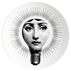 Prato de Parede Estilo Fornasetti Lampada na internet