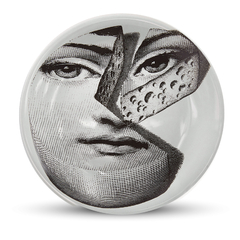 Prato de Parede Estilo Fornasetti Queijo