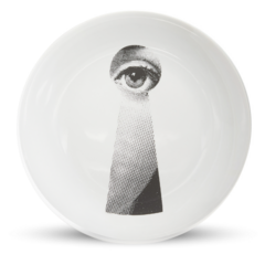 Prato de Parede Estilo Fornasetti Lina Espiando