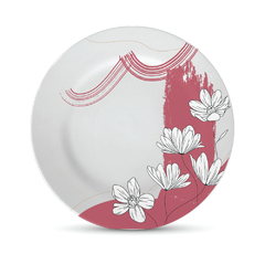 Flores Magenta 02 Prato Decorativo