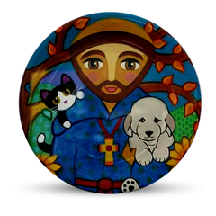 São Francisco Prato Decorativo - comprar online