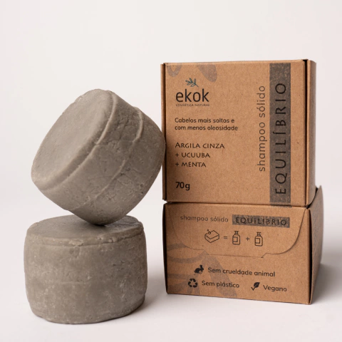 SHAMPOO SÓLIDO EQUILÍBRIO (CABELOS OLEOSOS ) 70g