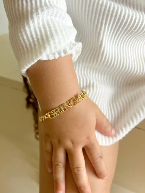 Pulseira personalizada infantil